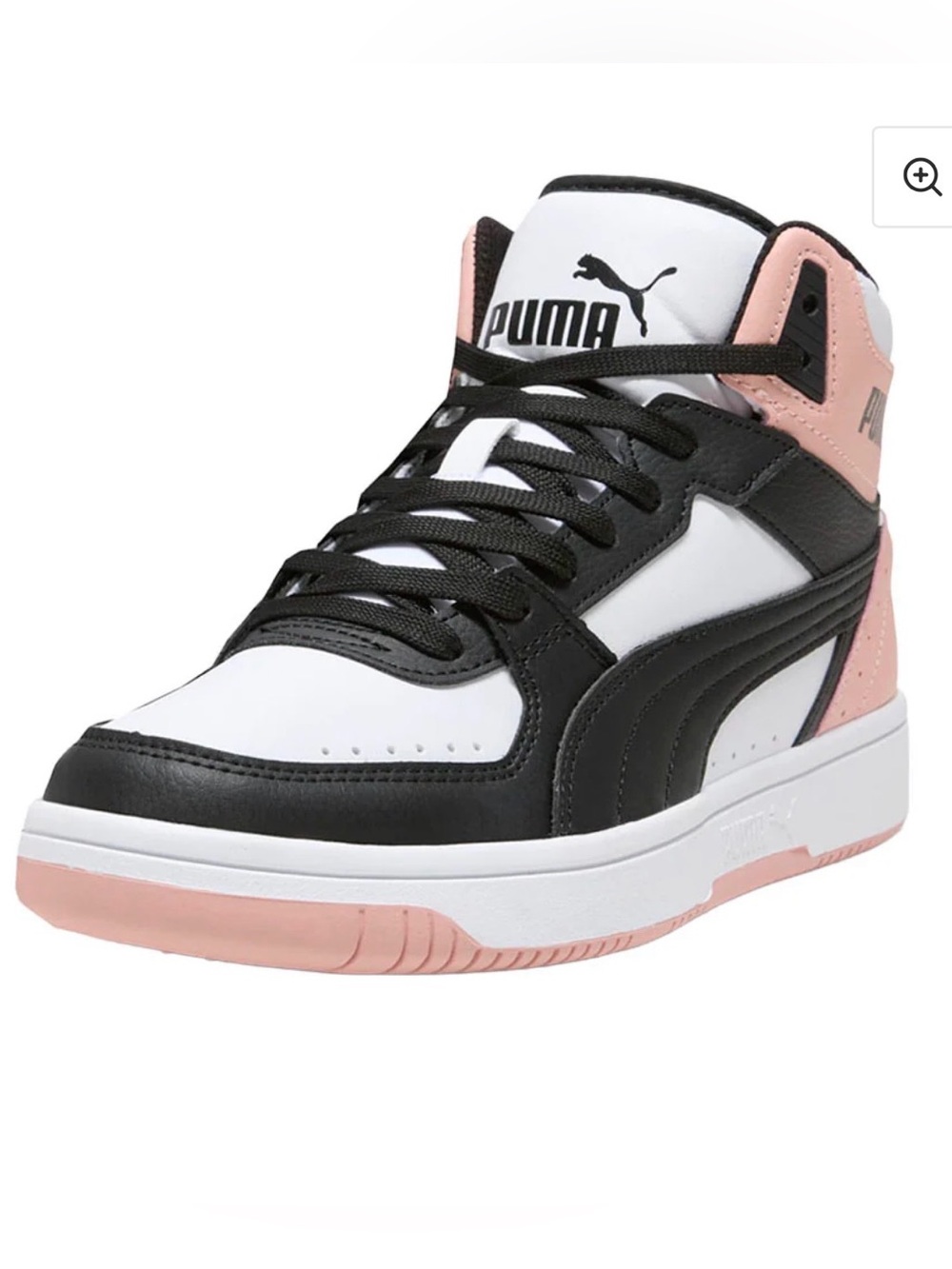 Like-New Puma Rebound Joy Mid Top Sneakers - 8.5